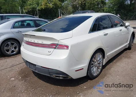 2013 Lincoln Mkz из США, поврежденный, VIN 3LN6L2GK0DR801078